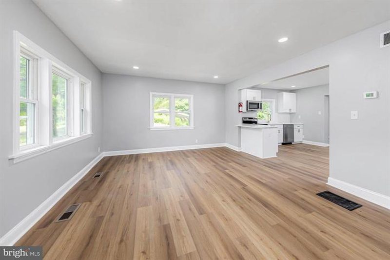 After: Living Room — Quinton NJ Pre-Foreclosure